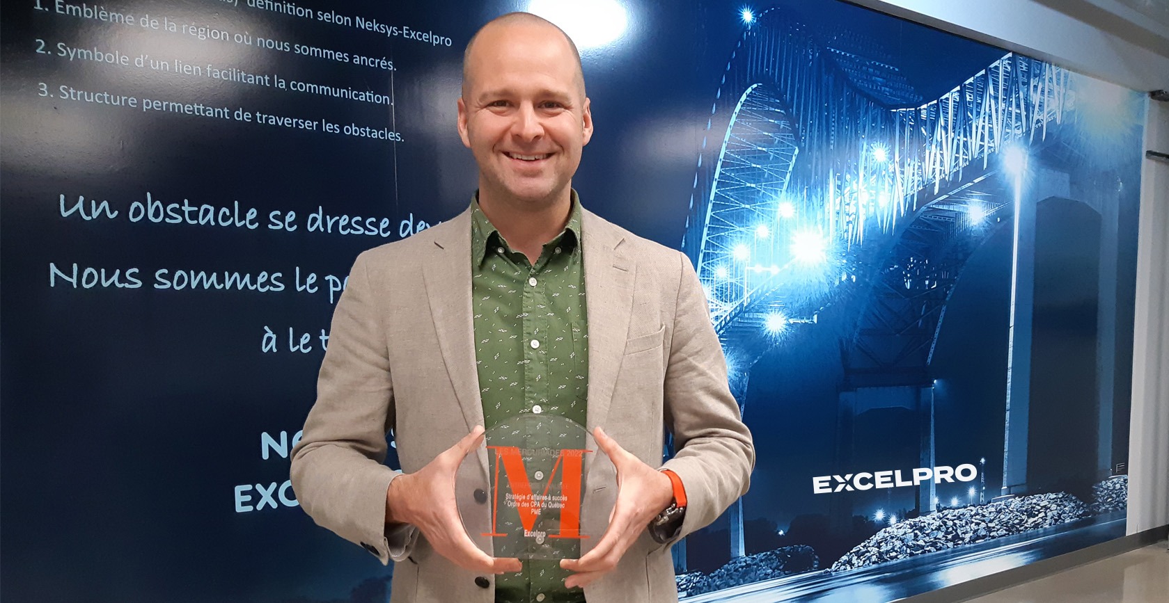 Patrick Charette Excelpro finaliste Mercuriades 2022