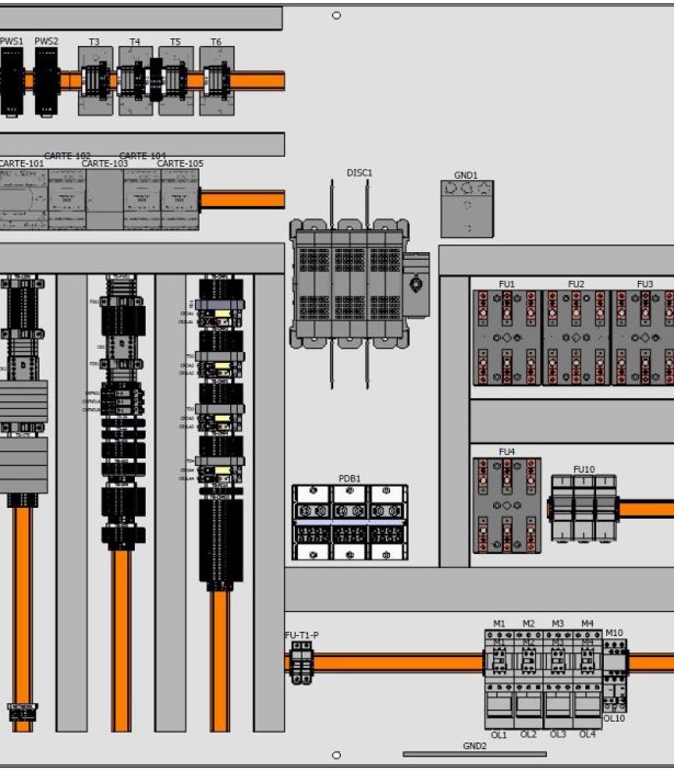 Fabrication de panneaux de contrôle électrique